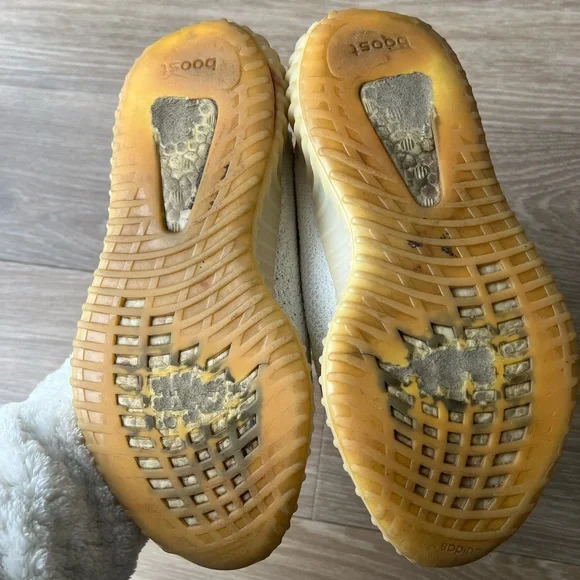 Adidas Yezzy Boost 350 V2 Low Cream White / Triple White Size 7.5 - Picture 8 of 8